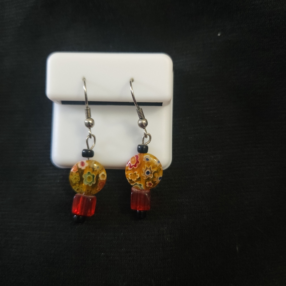 Colorful Beaded Earrings